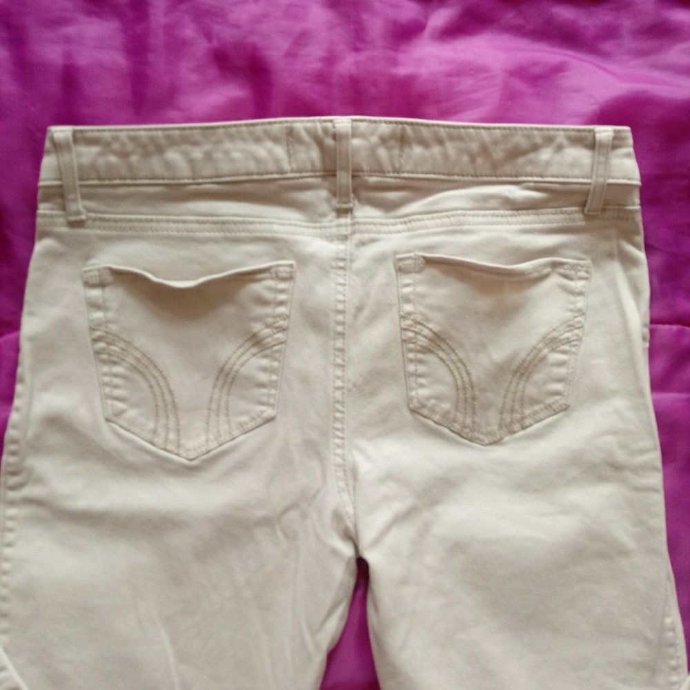 Hollister Beige Skinny Jeans  Size 9R  W29 L31 - Picture 5 of 9